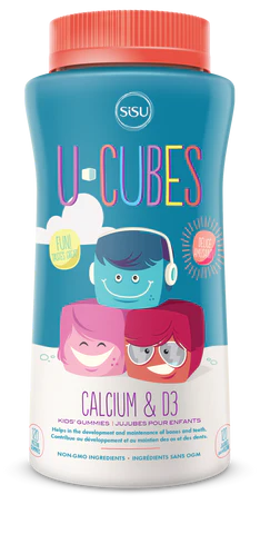 SISU U-Cubes Calcium & D3 Kids Gummies