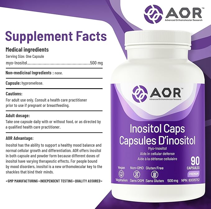 AOR Inositol Capsules
