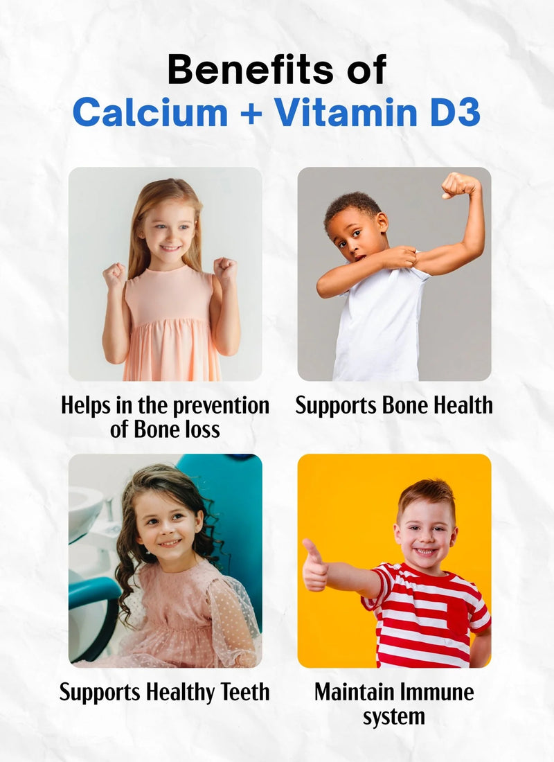 KIDS Calcium + Vitamin D3
