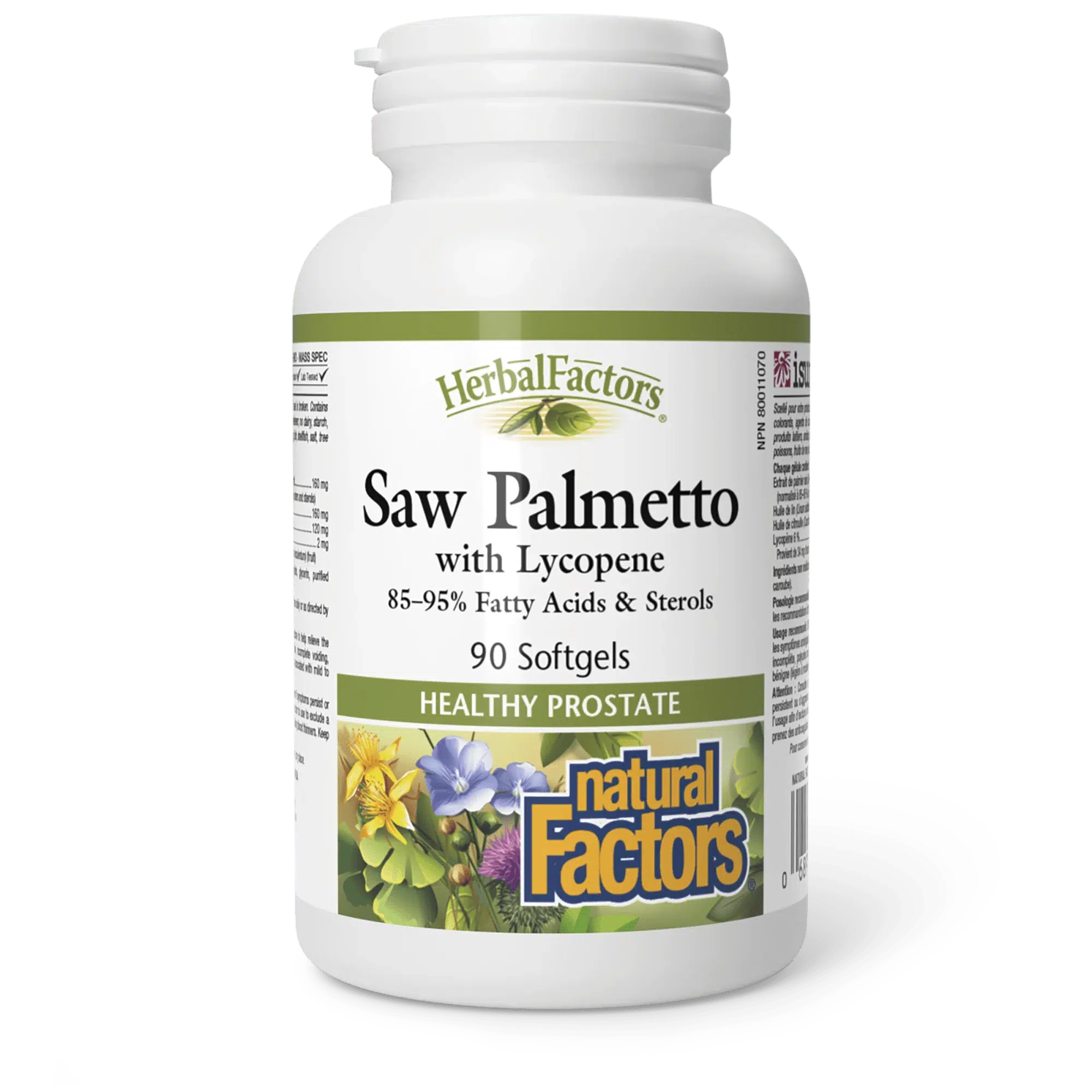 Saw Palmetto with Lycopene by Natural Factors – Nature's Essence