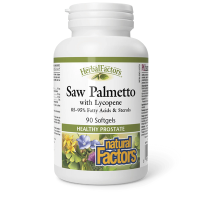 Natural Factors Saw Palmetto with Lycopene-Natural Factors-Nature‘s Essence