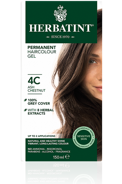 Haircolor 4C (Ash Chestnut)-Herbatint-Nature‘s Essence