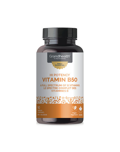 Vitamin B50 Complex-Grand Health-Nature‘s Essence