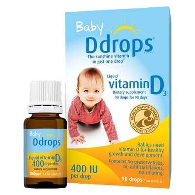 Baby Ddrops Liquid Vitamin D3-Ddrops-Nature‘s Essence
