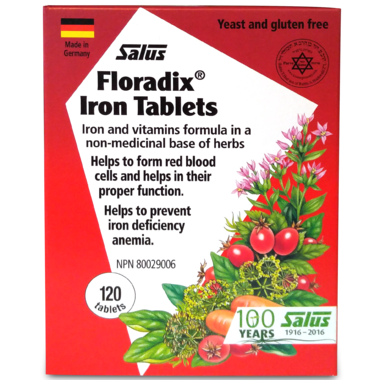 Floradix Iron Tablets-Salus-Nature‘s Essence
