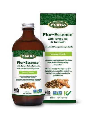 Flor-Essence with Turkey Tail &Turmeric-Flora-Nature‘s Essence