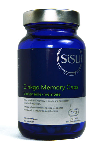 Ginkgo Memory Caps-SISU-Nature‘s Essence