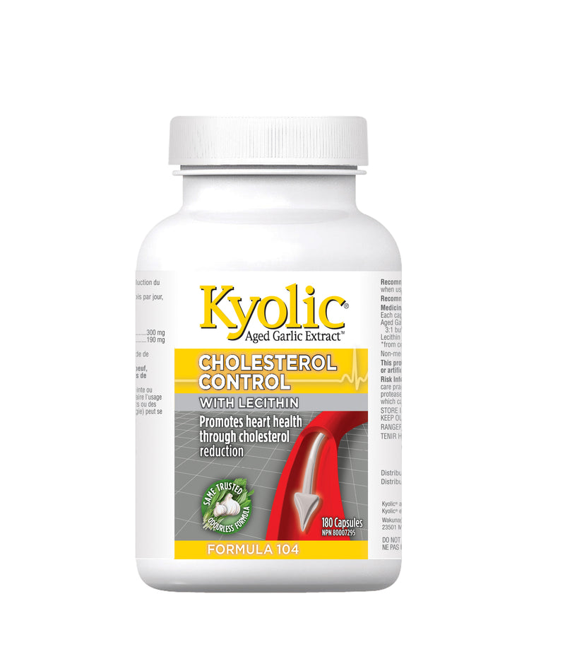 Kyolic大蒜精降胆固醇配方
