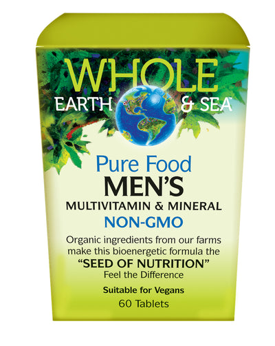 Men's Multivitamin & Mineral-Whole Earth & Sea-Nature‘s Essence