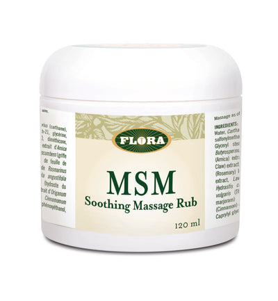 MSM Soothing Massage Rub-Flora-Nature‘s Essence