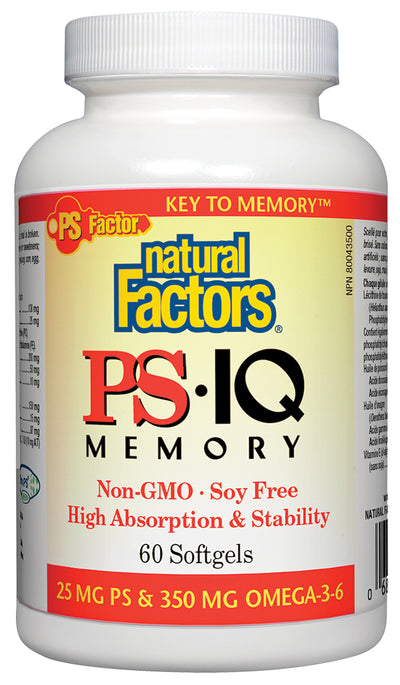 Natural Factors PS-IQ Memory-Natural Factors-Nature‘s Essence