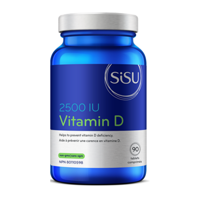 Vitamin-D-2500 IU-SISU-Nature‘s Essence